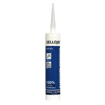 Silicona Acetica Blanco 290ML SELLOJEFF1