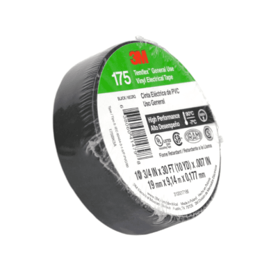 Cinta Aisladora Vinilica Temflex 175 3M 19mm X 9 Mts Negra