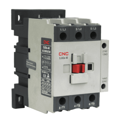Contactor CJX2s 40A bobina 220V 1NO 1NC