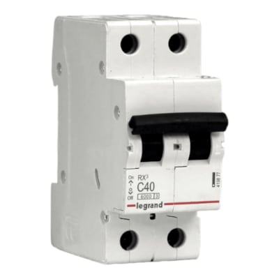 Interruptor Automático MCB 2P 40A Curva C 6kA Legrand