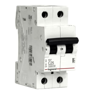 Interruptor Automático MCB 2P 25A Curva C 6kA Legrand