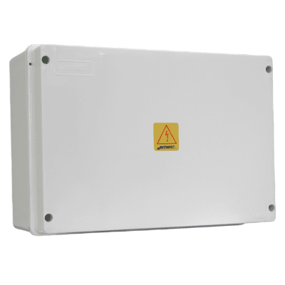 Caja Estanca Lisa L/H 320x220x120 C/Tornillo IP54 MEC