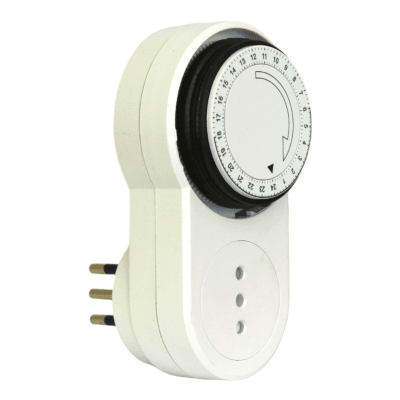 Temp. Meca. Led ON-AUT-OFF (B) 24H 48 Prog. 10A 220V MEC