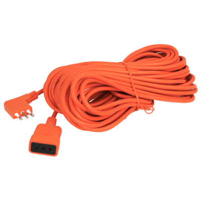 Alargador Simple Naranjo 25Mts 2P+T 250V 10A 3x1,00mm MEC