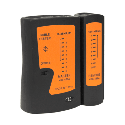 Tester para cable de red RJ45 RJ111