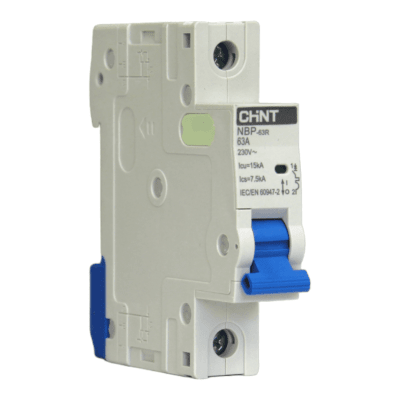 Interruptor Automatico 1x63A 15kA C NBP-63R CHINT