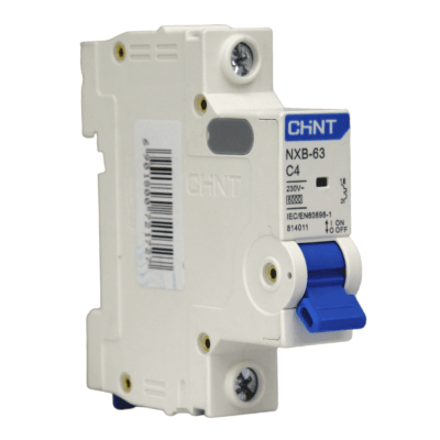 Automático 1x4A 6kA Curva C 230/400V NXB-63 Chint1