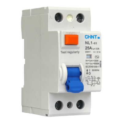 Interruptor Diferencial 2X25A 300mA NL1-AC CHINT