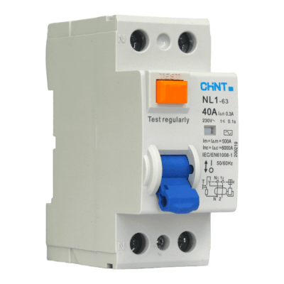 Interruptor Diferencial 2X40A 300mA NL1-AC CHINT1