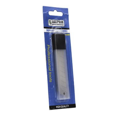 Repuestos cuchillo cartonero 18mm x 10 Uni VALPRIK