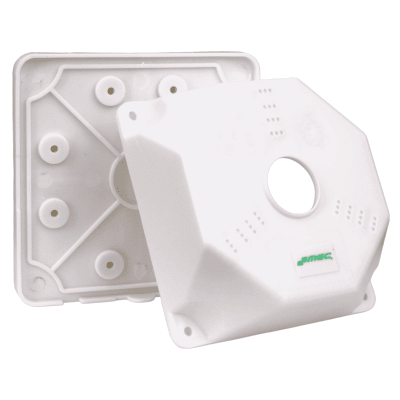 Caja Base Para Conexión de Camara CCTV IP40 IK08 MEC