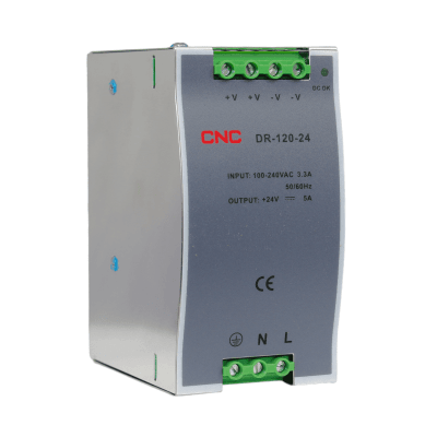 Fuente de Poder a riel din 120W 24VDC 5A