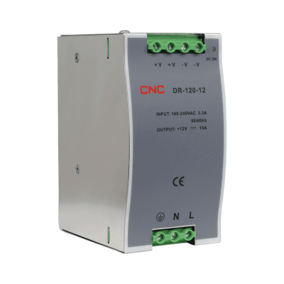 Fuente de Poder a riel din 120W 12VDC 10A