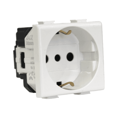 Modulo toma estándar schuko 2pt 16a 250v a.c. AM5440/31
