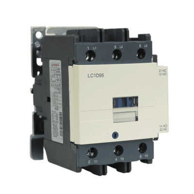 CONTACTOR LC1D95M7 95A 220v 3P 380v 1NC+1NO1