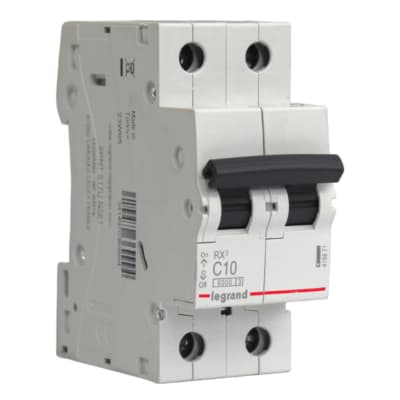 Automático 2x10A 6kA Curva C 230/400V Rx3 Legrand