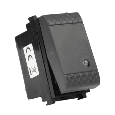 MOD. 9/12 INTERRUPTOR 16AX 250V AC GRIS OSCURO EVOLUTION