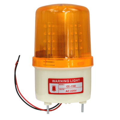 Baliza LED Destellante 220V IP44 Diametro 102mm