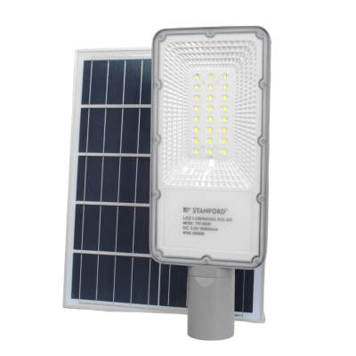 Luminaria LED Solar 60W Autonomia 12 Horas IP651