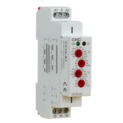 Rele De Alternacia YCT8-S1 1NO 1NC 0.1-100dias 16A 230V CNC