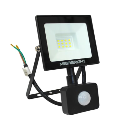 Proyector Led 10w 6000k Telco Flat C/Sensor MEGABRIGHT
