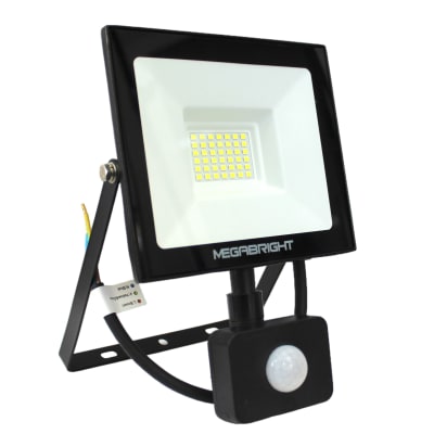 Proyector Led 30w 6000k Telco Flat C/Sensor MEGABRIGHT1