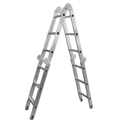 Escalera Aluminio Multiproposito 150Kg 3.55Mts 12P1