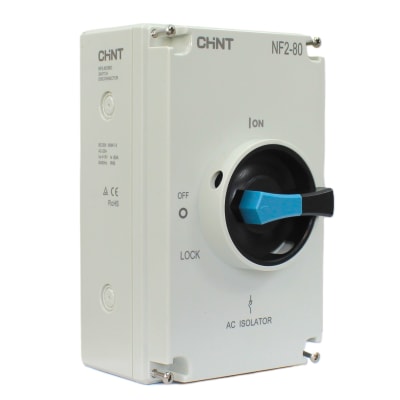 Interruptor Seccionador NF2 Caja IP66 80A 3P 415V CHINT1