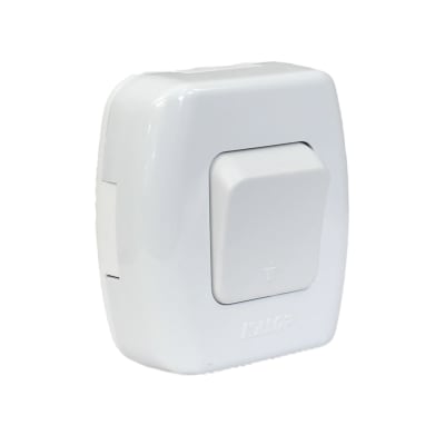 Casquete Interruptor Pulsador Tekna Blanco Kalop1