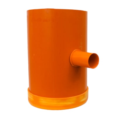 Camarilla De Registro Pvc 160x32mm Con Tapa