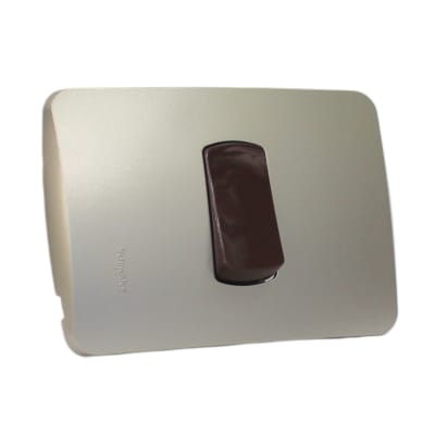 Interruptor Simple 9/12 16A/250V Miluz Dorado Schneider1