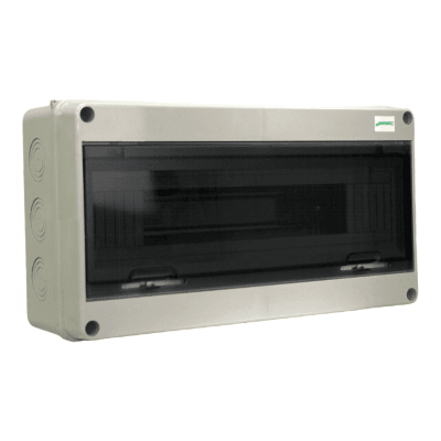 Tablero Exterior Sobrepuesto 18P Estanco Ip 65 IK08 MEC1