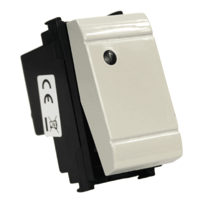 Mod. interruptor 16ax 250v ac gris evolution1