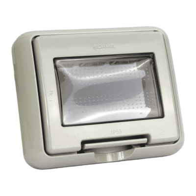 Tapa hidrobox 3 módulos ip55 120x98x28mm