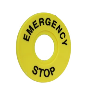 Etiqueta Emergencia 60mm1
