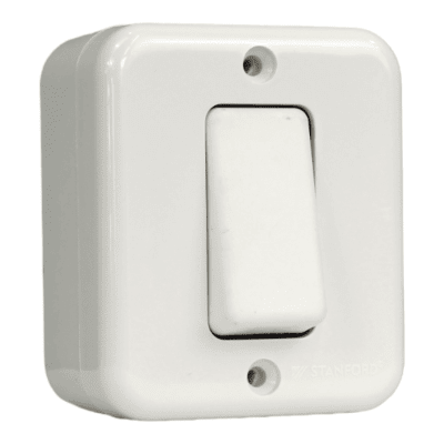 Casquete s/p interruptor 9/24 16A STANFORD