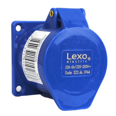 Hembra embutida IP44 32a 2p+t 220v