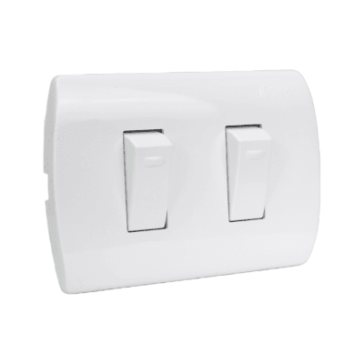 Interruptor Doble 9/15 10a 220v  Aris Mec Ref Certificado