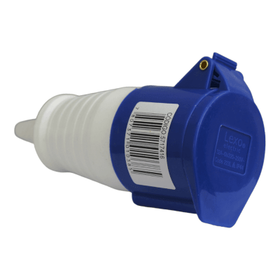 Hembra volante IP44 32a 2p+t 220v1