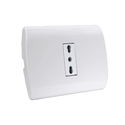 Tomacorriente Simple 10/16A 250v Armado Mec Aris Certificado