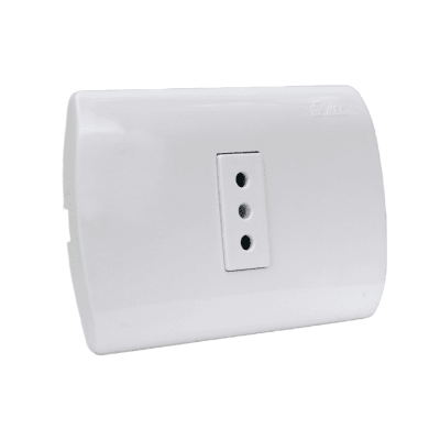 Tomacorriente Simple 10A 250v Armado Mec Aris Certificado