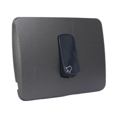 Pulsador Simple 16A/250V Miluz Grafito Schneider