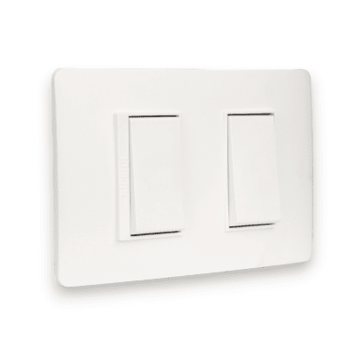 Interruptor Doble 9/15 10a Luzica Bticino Ref Pu1200