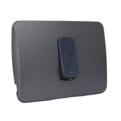 Interruptor Simple 9/12 16A/250V Miluz Grafito Schneider