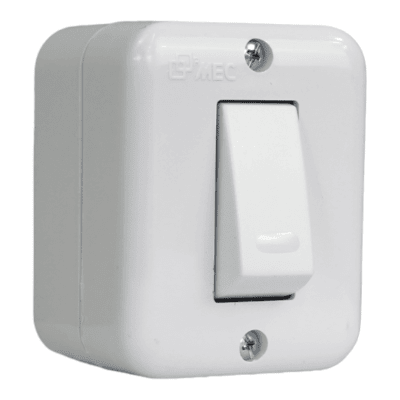 Casquete s/p interruptor simple 9/12 10A IMEC