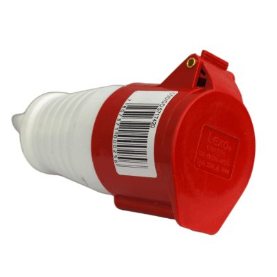 Hembra volante IP44 32a 3p+t 380v