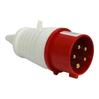 Macho volante IP44 32a 3p+t+n 380v