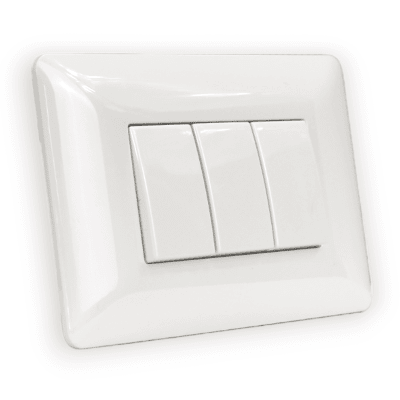 Interruptor triple 9/32 10A 220V BL 2913 STANFORD
