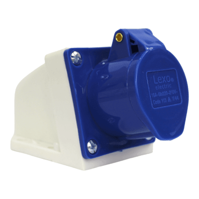 Hembra sobrepuesta IP44 16a 2p+t 220v1