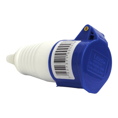 Hembra volante IP44 16a 2p+t 220v